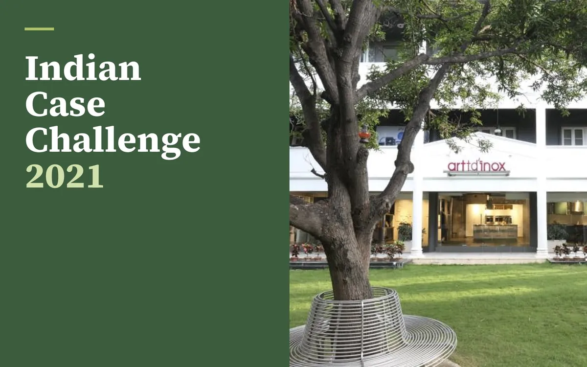 A fragmented kitchen market — Indian Case Challenge — case study deck, cover page
